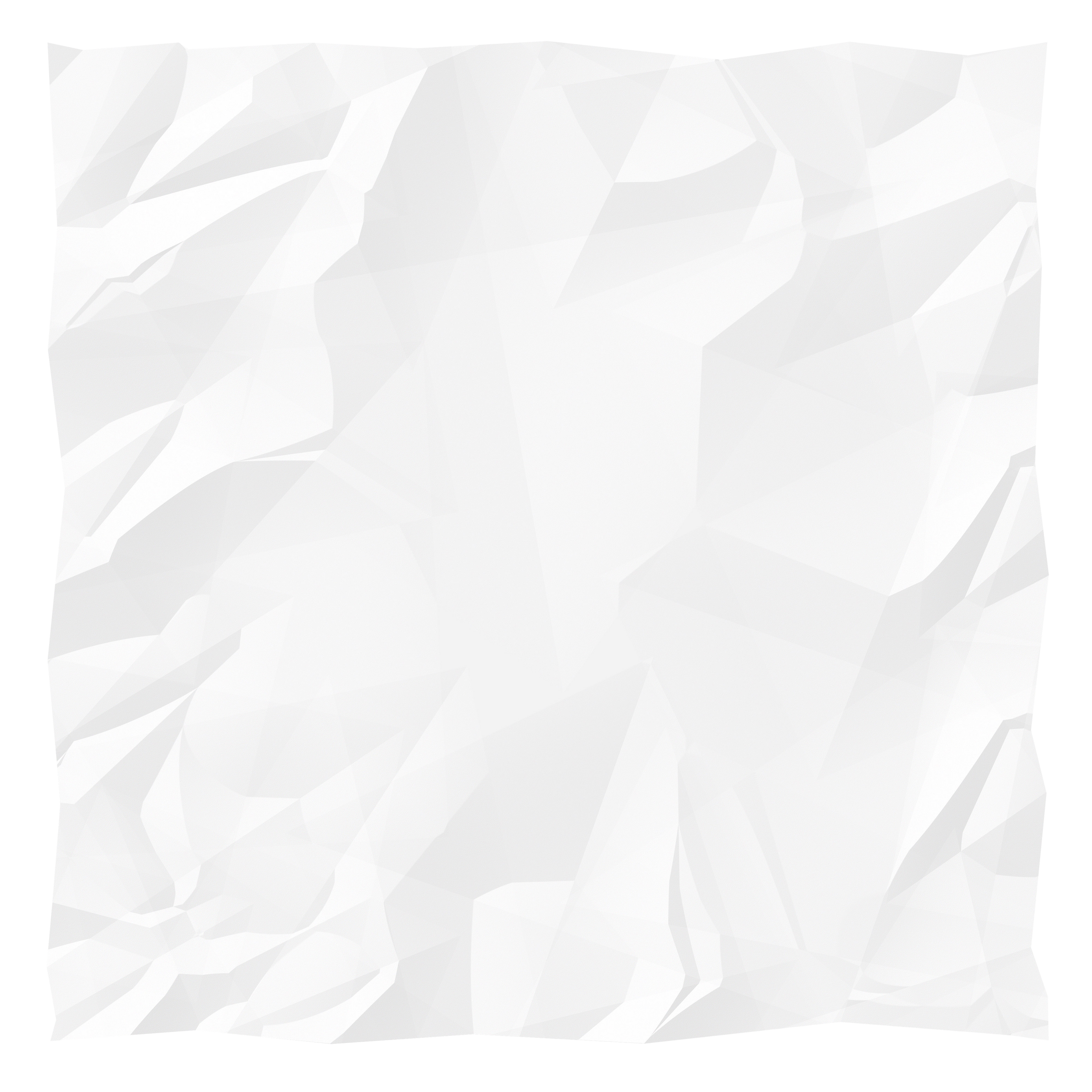 Wrinkled Blank White Writing Paper 